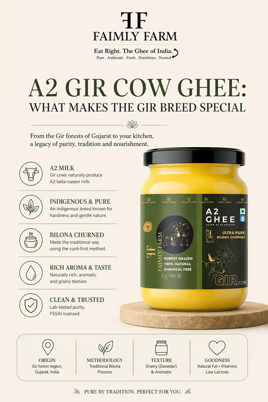 A2 Gir Cow Ghee: What Makes the Gir Breed Special