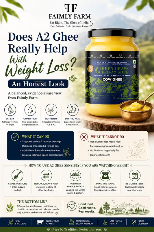 Does A2 Ghee Really Help With Weight Loss? An Honest Look