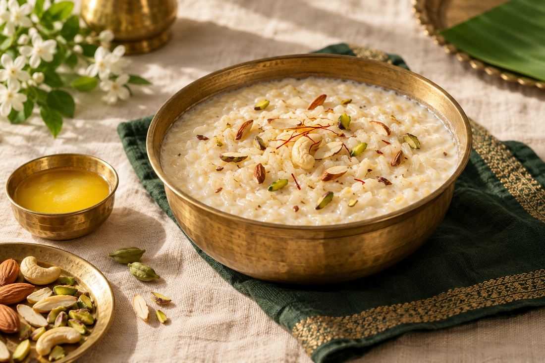 Bengali Payesh Recipe with A2 Ghee (Rice Kheer)