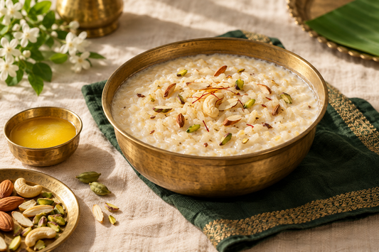Bengali Payesh Recipe with A2 Ghee (Rice Kheer)