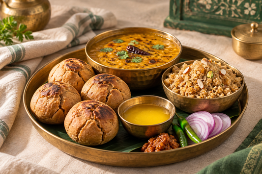 Dal Baati Churma Recipe with A2 Ghee (Rajasthani Classic)
