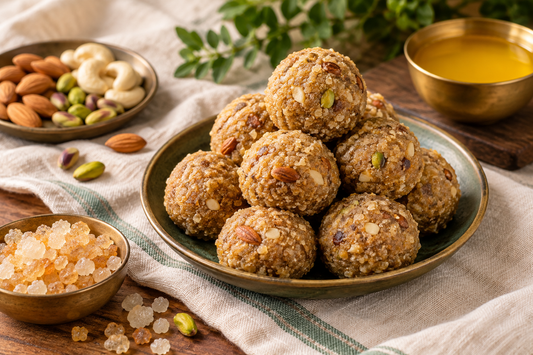 Gond Ladoo Recipe with Desi Bilona Ghee