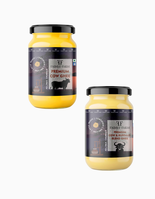 Premium Cow Ghee Faimly Combo