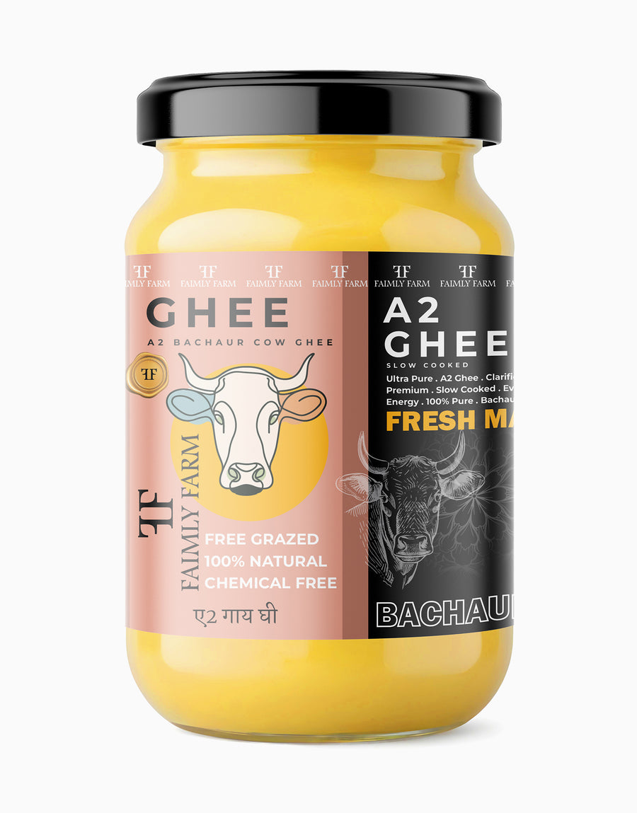 Faimly Farm A2 Bachaur Cow Ghee – A2 Cow Ghee
