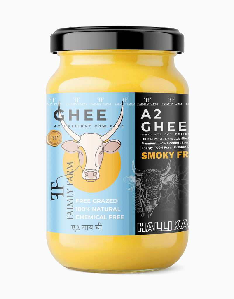 Faimly Farm A2 Hallikar Cow Ghee – A2 Cow Ghee