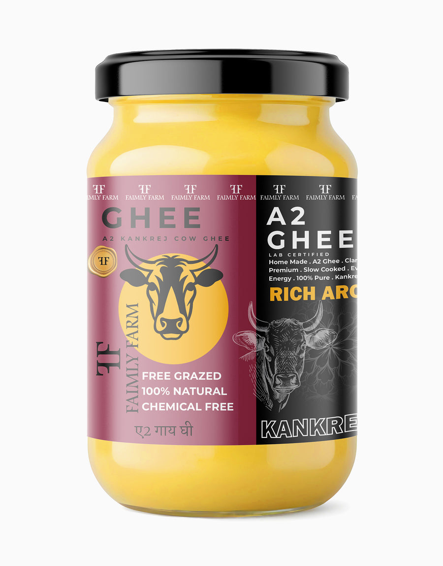 Faimly Farm A2 Kankrej Cow Ghee – A2 Cow Ghee