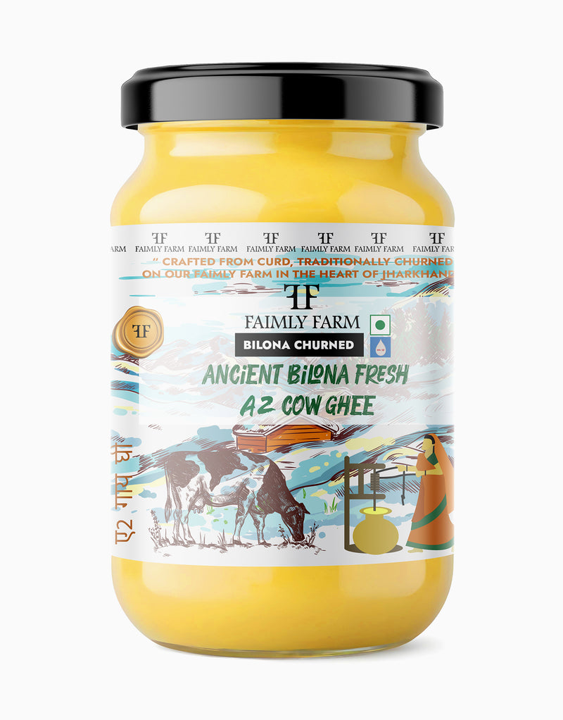 Faimly Farm Ancient Bilona Fresh A2 Cow Ghee – A2 Cow Ghee
