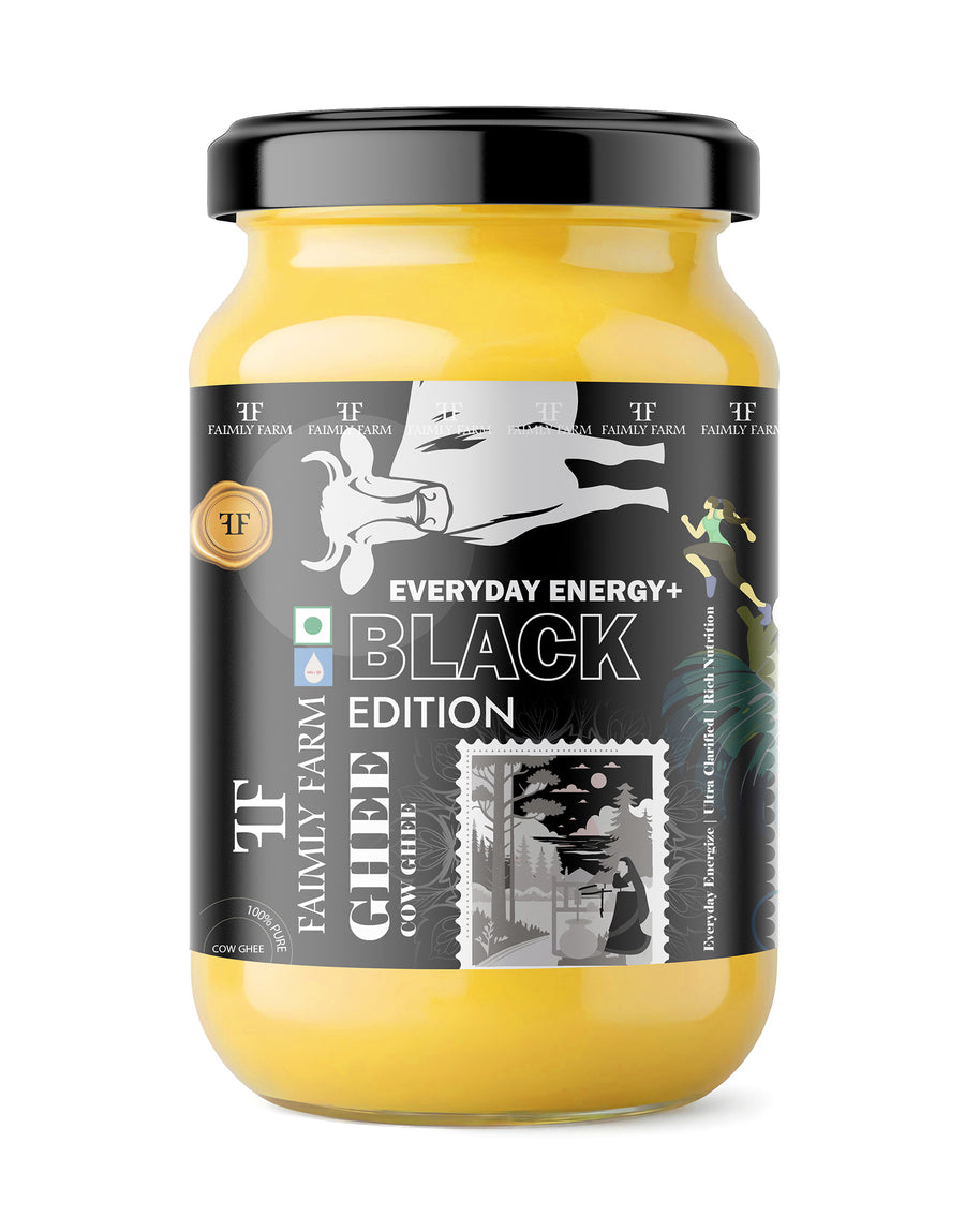 Faimly Farm Black Edition A2 Cow Ghee Perfect for Daily Use with Rich Nutrition – A2 Cow Ghee