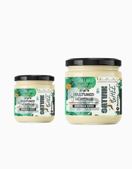 Cultural Heritage Satvik A2 Buffalo Ghee Faimly Combo