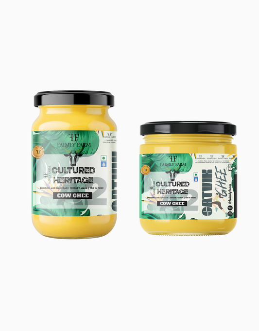 Cultural Heritage Satvik A2 Cow Ghee HomeSaver Pack