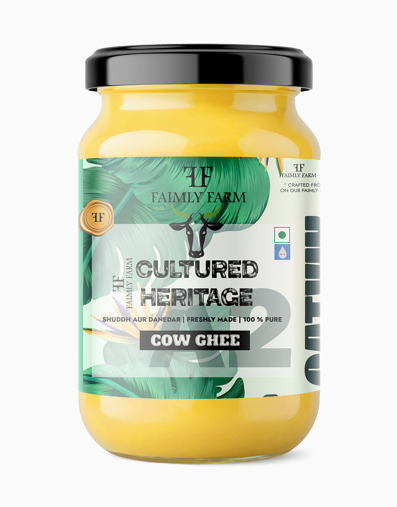 Faimly Farm Cultural Heritage Satvik A2 Cow Ghee – A2 Cow Ghee