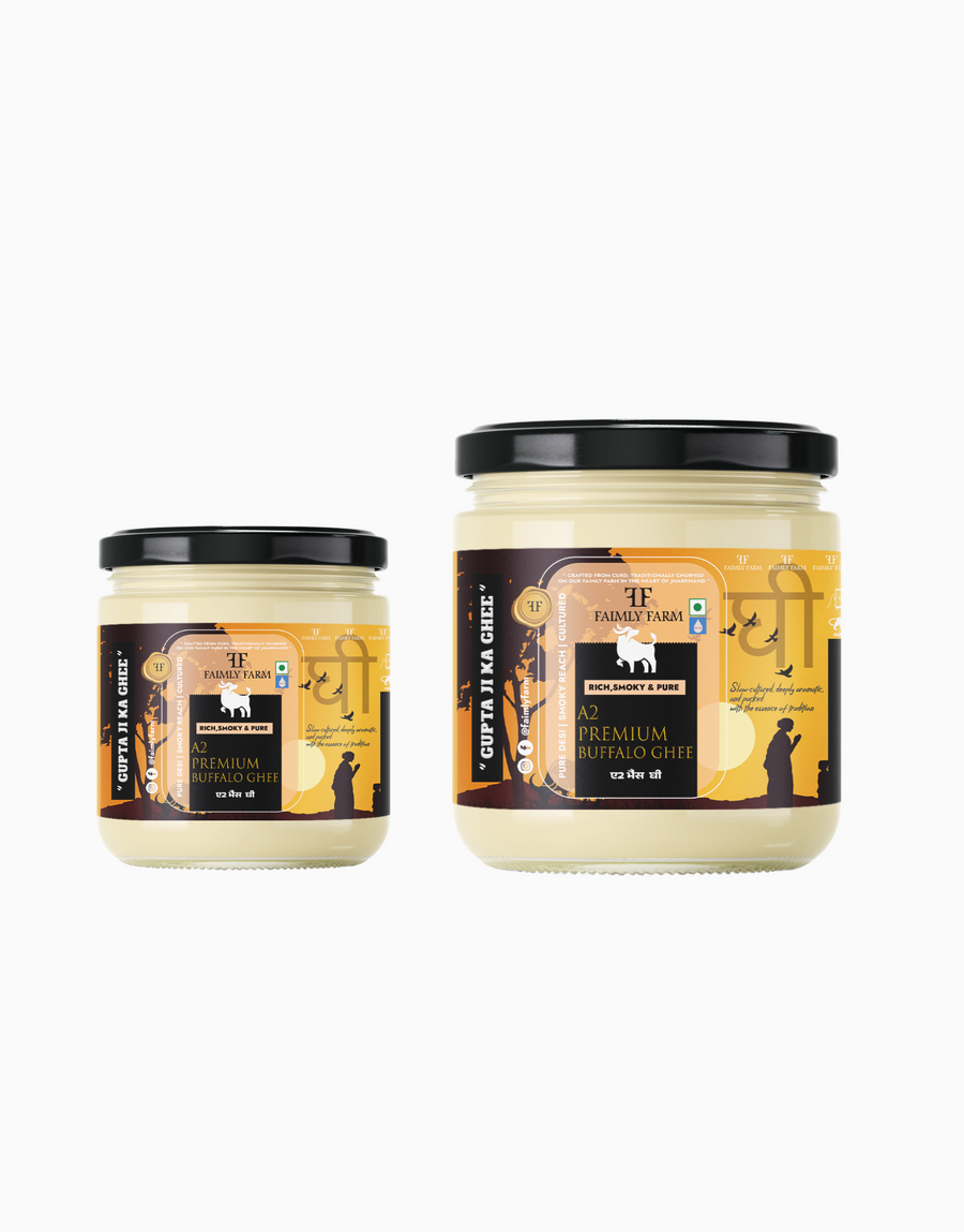 Faimly Farm Cultured A2 Buffalo Ghee Fresh and Premium Faimly Combo – A2 Ghee Combo