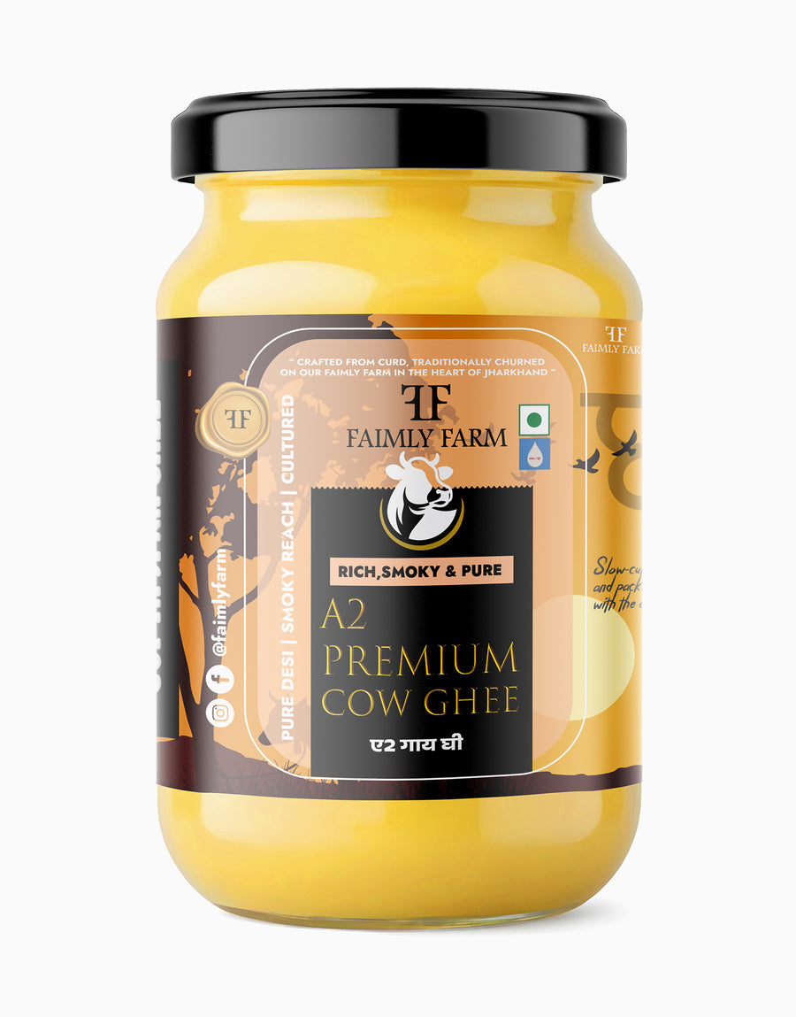 Faimly Farm Cultured A2 Cow Ghee Fresh and Premium – A2 Cow Ghee