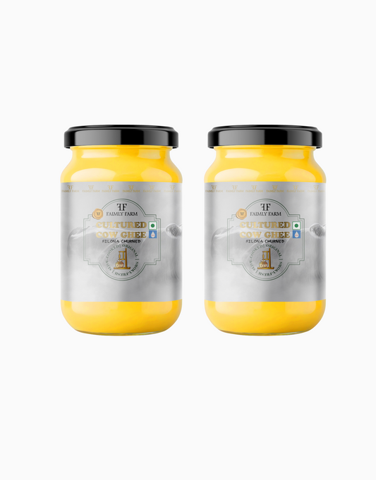Cultured Cow Ghee Faimly Combo