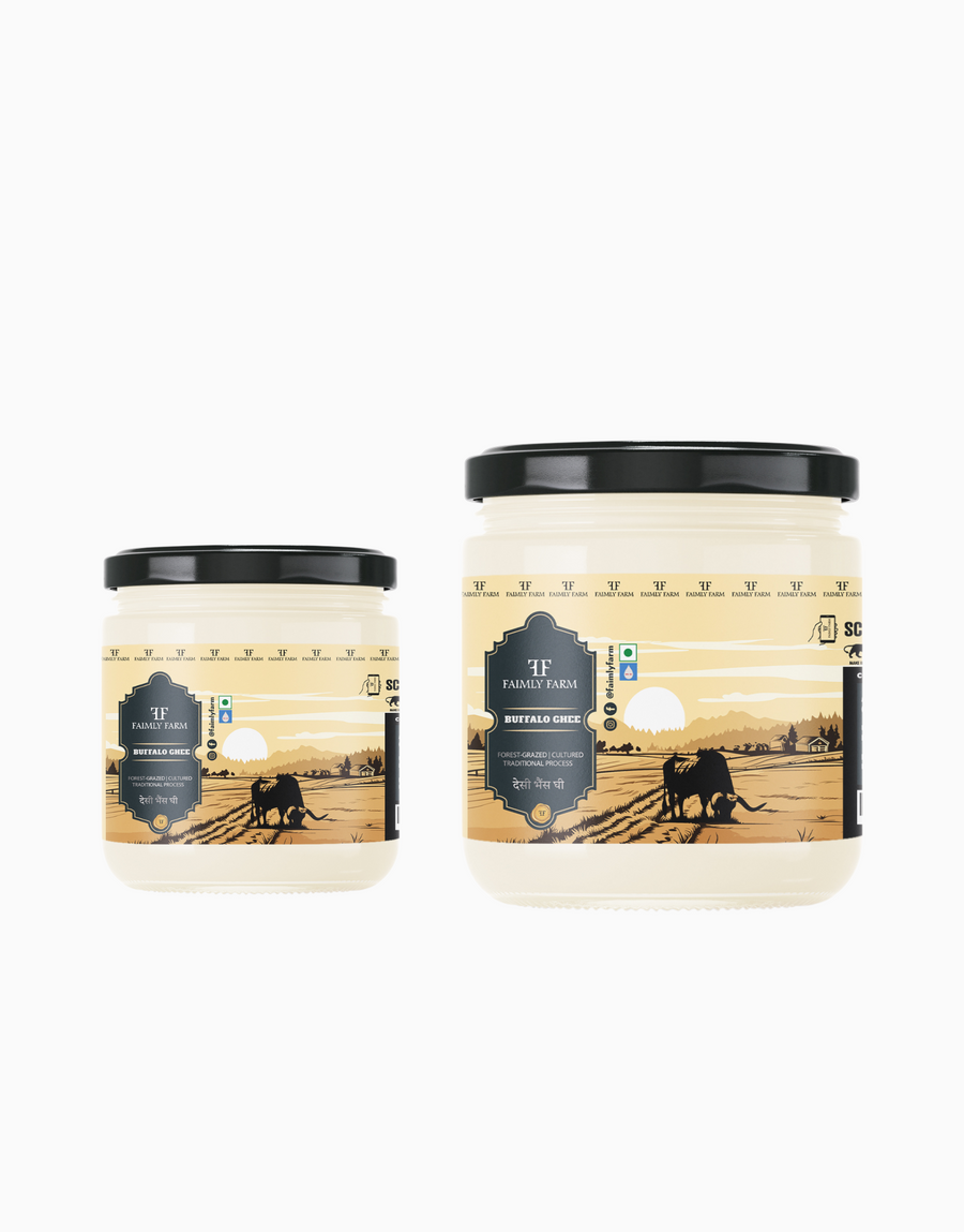 Faimly Farm Desi Cow Ghee Family Value Twin Pack – Buffalo Ghee
