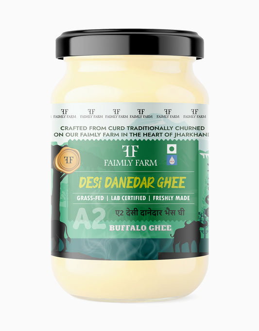 Desi Danedar A2 Buffalo Ghee Forest Grazed