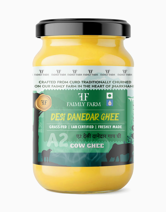 Desi Danedar A2 Cow Ghee Forest Grazed