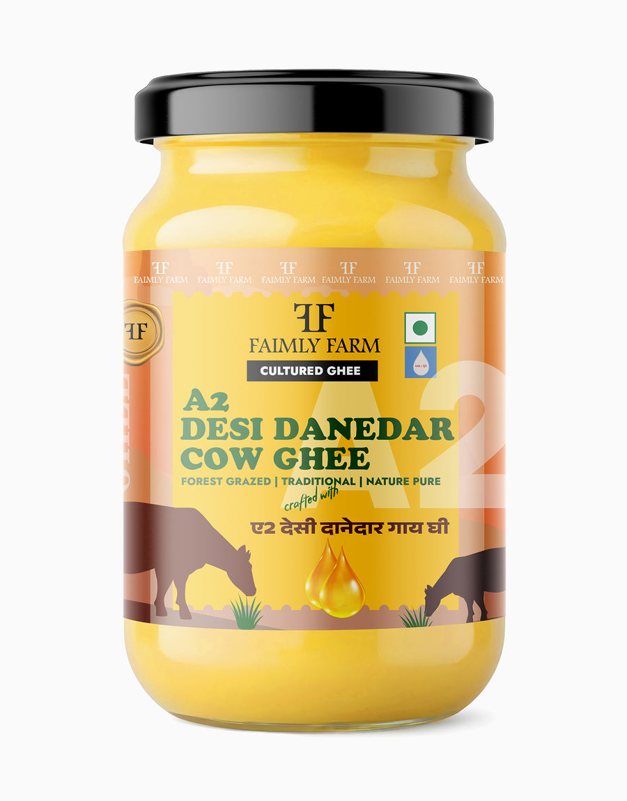 Faimly Farm Desi Danedar A2 Cow Ghee – A2 Cow Ghee