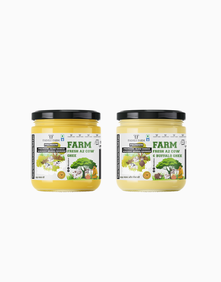 Faimly Farm Desi Danedar A2 Ghee Festive Pack – A2 Ghee Combo