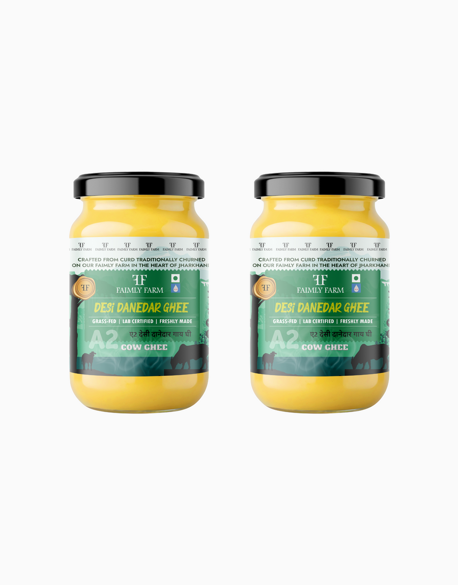Faimly Farm Farm Fresh A2 Cow Ghee Twin Ghee Pack – A2 Ghee Combo