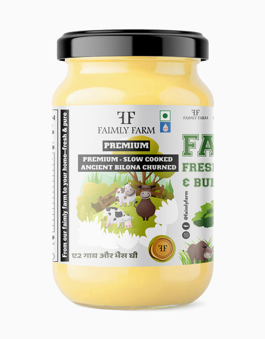 Farm Fresh A2 Cow & Buffalo Blend Ghee