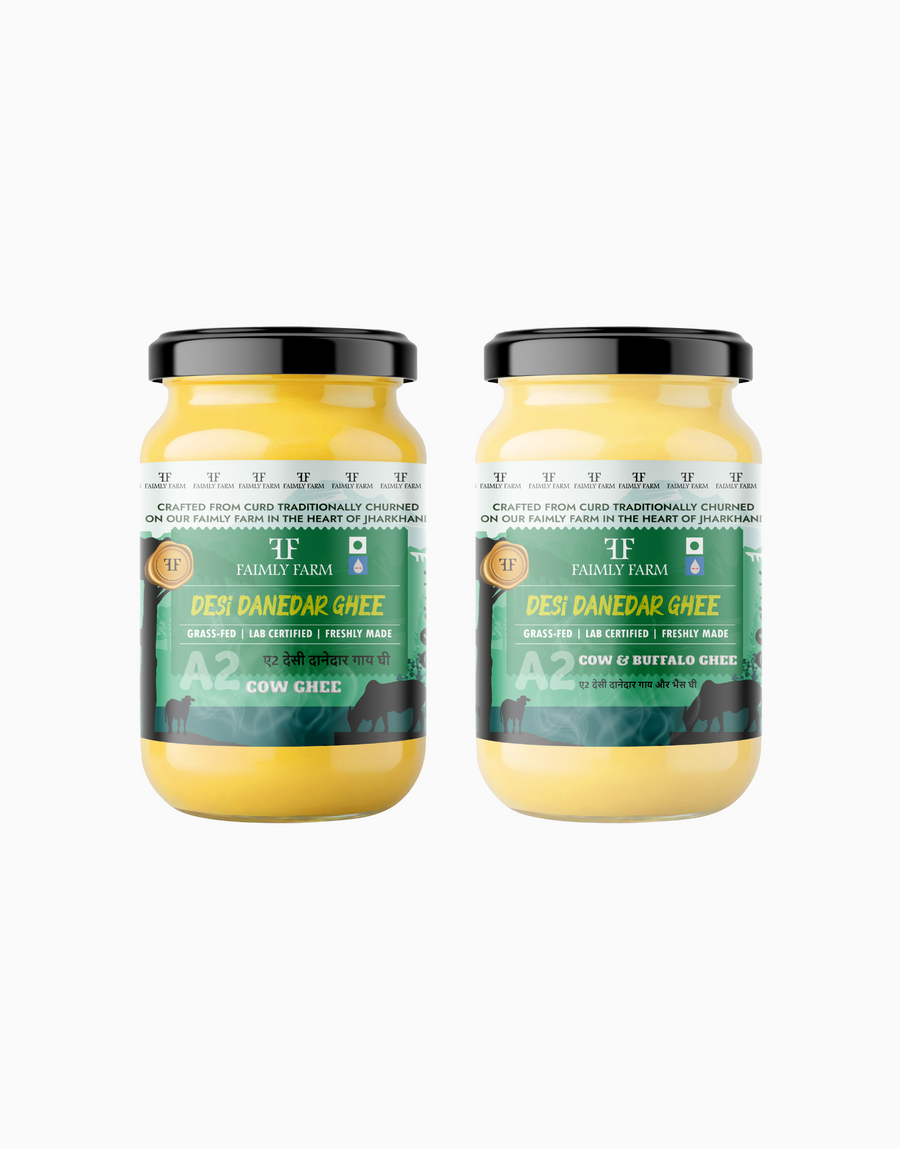 Faimly Farm Farm Fresh A2 Ghee Kitchen Duo Pack – A2 Ghee Combo