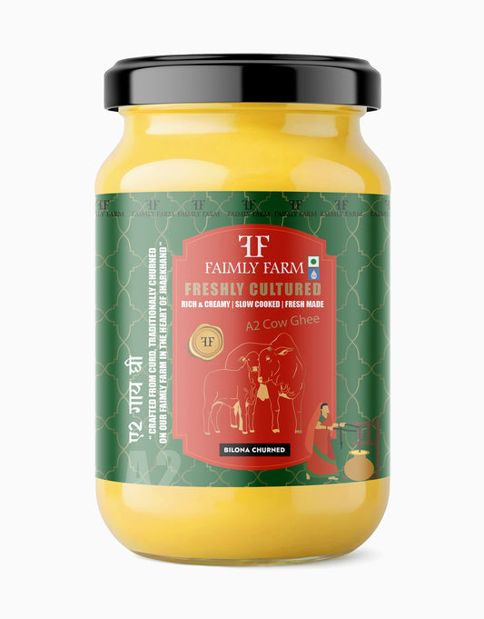 Fresh A2 Ghee Slow Cooked with Rich Creamy Texture