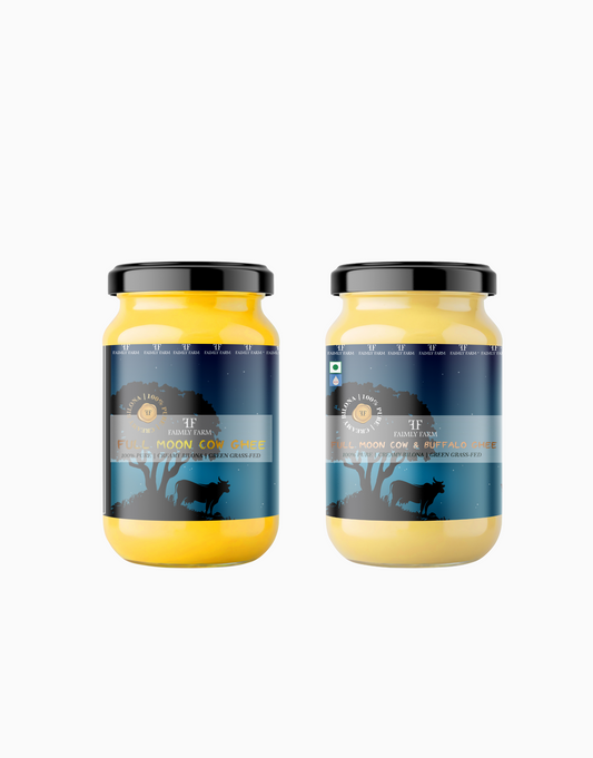 Full Moon Cow Ghee Combo Ghee Pack