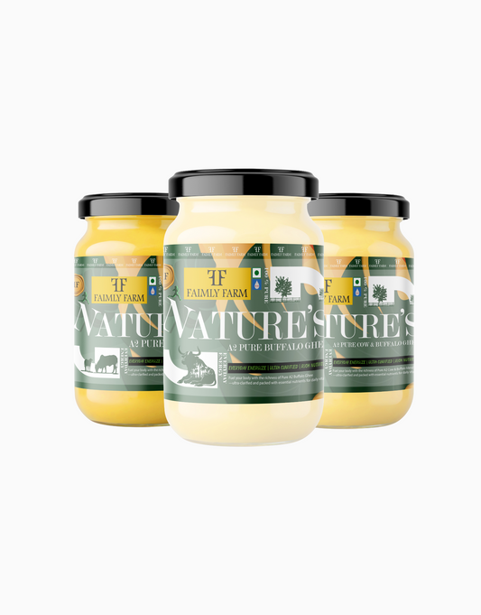 Nature's Pure A2 Ghee Trio Ghee Pack