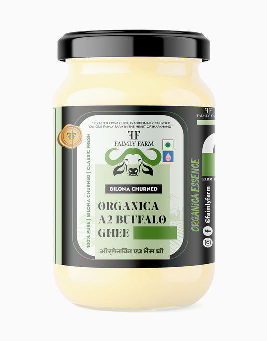Organica A2 Buffalo Ghee Bilona Churned