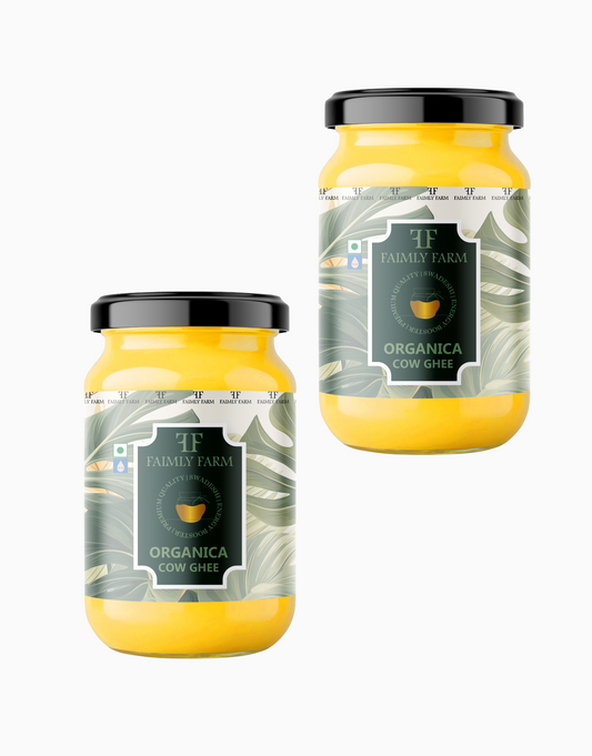 Organica Cow Ghee Twin Ghee Pack