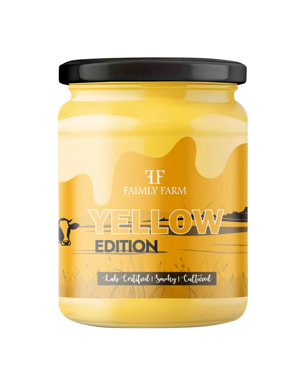 Yellow Edition Cultured A2 Cow Ghee Pure Desi and Smoky Rich Rs 1 Trial Pack
